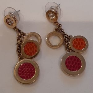 AK fashion dangling earrings.